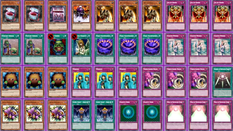 anketsu deck profile time wizard mazzo final countdown stall rogue goat ...