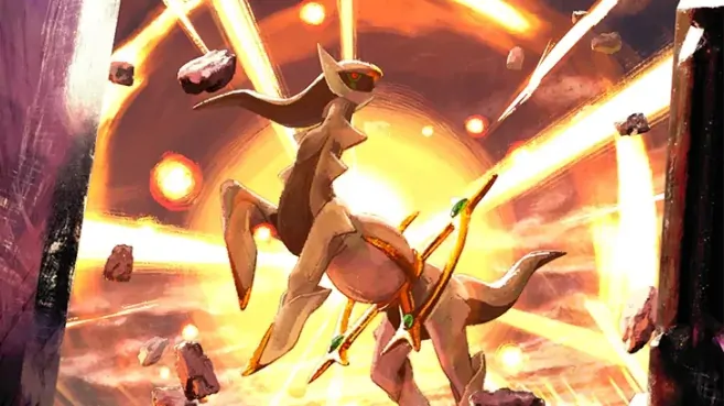 arceus ex art pokemon pocket deck ita anketsu carte tcg